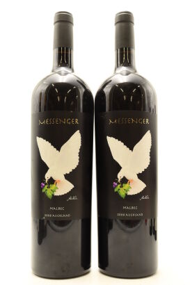 (2) 2008 Messenger 'Menage a Trois' Cabernet Franc Merlot Malbec, Stillwater ,1500ml