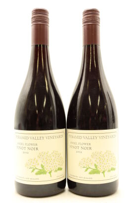 (2) 2012 Pyramid Valley Vineyards 'Angel Flower' Pinot Noir, Canterbury