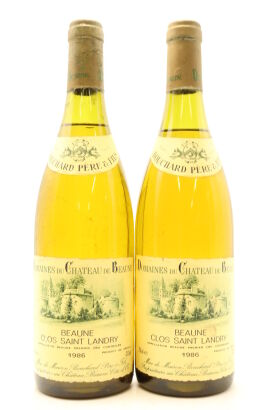 (2) 1986 Bouchard Pere & Fils Clos Saint-Landry Monopole, Beaune Premier Cru