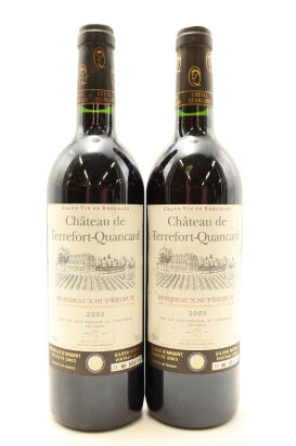 (2) 2003 Chateau de Terrefort-Quancard, Bordeaux Superieur