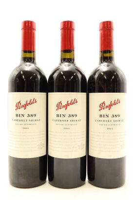 (3) 2004 Penfolds Bin 389 Cabernet - Shiraz, South Australia [BC95] [JO95]