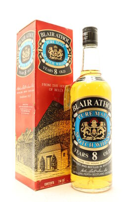 (1) Blair Athol 8 Year Old Pure Malt Scotch Whisky, 750ml