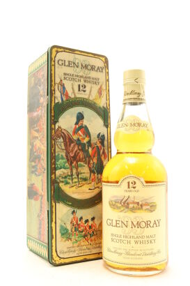 (1) Glen Moray 12 Year Old Single Malt Scotch Whisky Argyll and Sutherland Highlanders, Circa 1980s, 40% ABV, 750ml