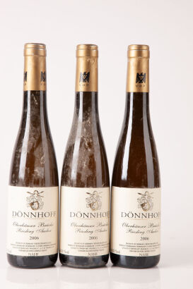 (3) 2006 Donnhoff Oberhauser Brucke Riesling Auslese Goldkapsel 375ml