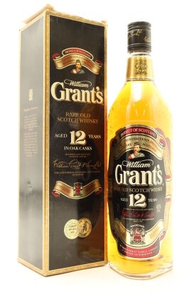 (1) William Grant & Sons Grant's 12 Year Old Blended Scotch Whisky, 43% ABV, 750ml