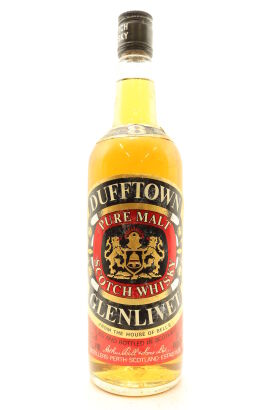 (1) Dufftown-Glenlivet 8 Year Old Pure Malt Scotch Whisky, 70 Proof, 757ml, Circa 1980s