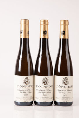 (3) 2005 Donnhoff Oberhauser Brucke Riesling Auslese Goldkapsel 375ml