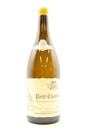 (1) 2018 Domaine Francois Raveneau Petit Chablis, Burgundy, 1500ml