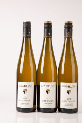 (3) 2007 Gunderloch Nackenheim Rothenberg Riesling Spatlese