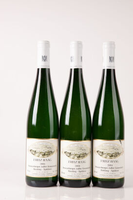 (3) 2004 Fritz Haag Brauneberger Juffer-Sonnenuhr Riesling Spatlese