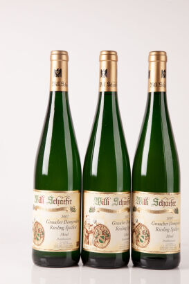 (3) 2007 Willi Schaefer Graacher Domprobst Riesling Spatlese 