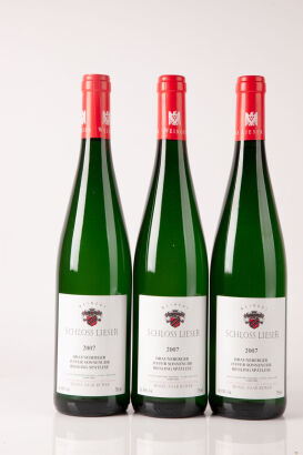 (3) 2007 Schloss Lieser Brauneberger Juffer-Sonnenuhr Riesling Spatlese