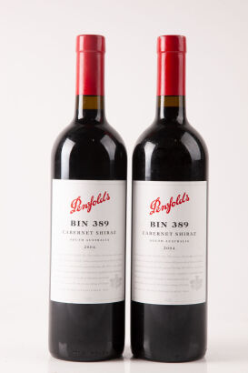 (2) 2004 Penfolds Bin 389 Cabernet Shiraz, South Australia