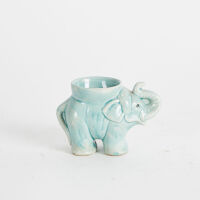 An Elephant Egg Cup