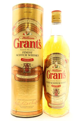 (1) William Grants The Family Reserve Finest Scotch Whisky, 43% ABV, 1980s