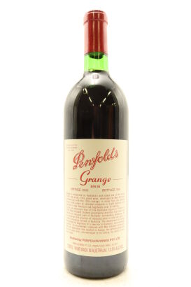 (1) 1990 Penfolds Grange Bin 95, Australia [JR18] [BC96] [RP95] [JO97]