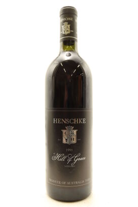 (1) 1991 Henschke Hill of Grace Shiraz, Eden Valley [JR] [RP97] [JO95]