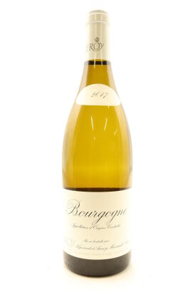 (1) 2017 Domaine Leroy Bourgogne Blanc, Burgundy