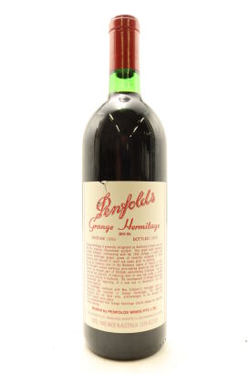 (1) 1988 Penfolds Grange Bin 95, Australia [JR17] [BC97]