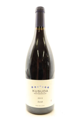 (1) 2013 Kusuda Syrah, Martinborough [JR17.5] [BC95]