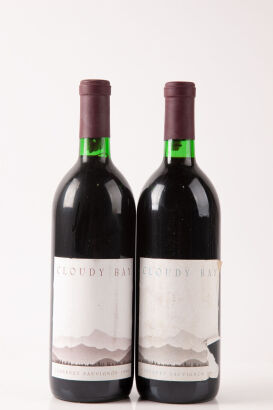 (2) 1986 Cloudy Bay Cabernet Sauvignon, Marlborough