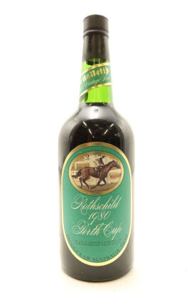 (1) 1980 Lindner & Sons St. Hallett Perth Cup Vintage Port, Barossa Valley