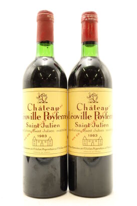 (2) 1983 Chateau Leoville Poyferre, Saint-Julien