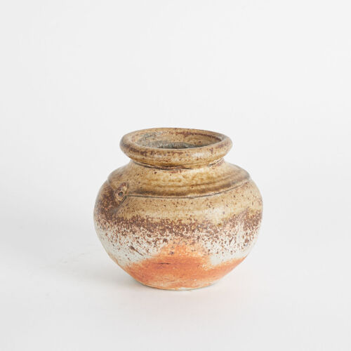 A Len Castle Anagama Vase