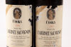 (2) 1983 Cooks Cabernet Sauvignon, Hawkes Bay (TOL) (BSL) - 6