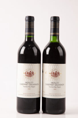 (2) 1991 Esk Valley Merlot Cabernet Sauvignon, Hawkes Bay