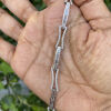 18ct White Gold Modern Diamond Gate Bracelet of 4.26cts - 4