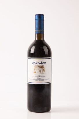 (1) 1989 Matawhero Cabernet Sauvignon Merlot, Gisborne