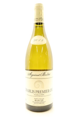 (1) 2014 Domaine Seguinot-Bordet Vaillons, Chablis Premier Cru