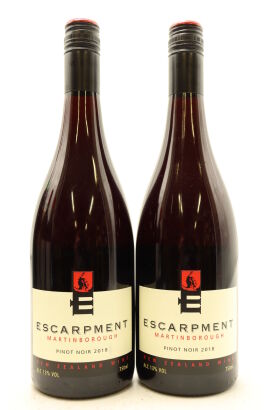 (2) 2018 Escarpment Pinot Noir, Martinborough
