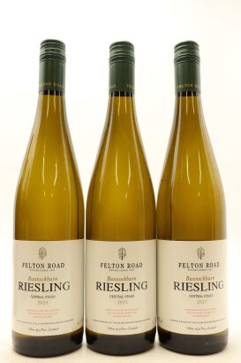 (3) 2021 Felton Road Bannockburn Riesling, Central Otago