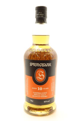 (1) Springbank 10 Year Old Single Malt Scotch Whisky, 46% ABV