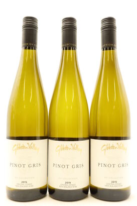 (3) 2015 Gibbston Valley GV Collection Pinot Gris, Central Otago