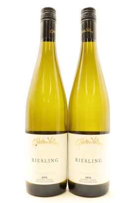 (2) 2015 Gibbston Valley GV Collection Riesling, Central Otago