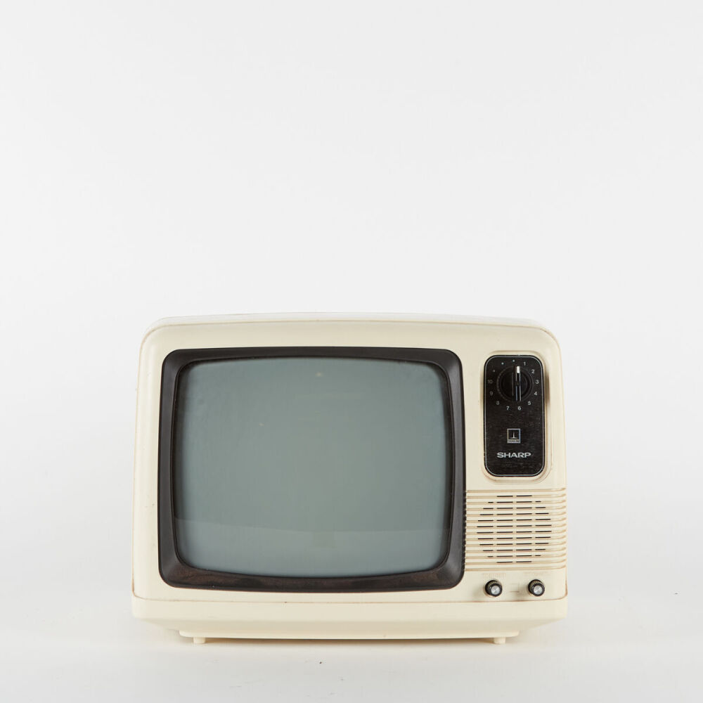 A Vintage Sharp T.V By Thorn EMI