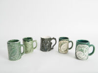 Five Hemara Hemara Mugs