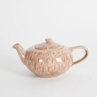 An Ambrico Trickle Glaze Teapot