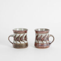 A Pair of Nicholas Brandon Coffee Mugs