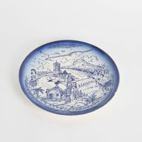 A Titian Pottery Souvenir Plate