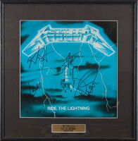 A Signed Metallica 'Ride the Lightning' Album