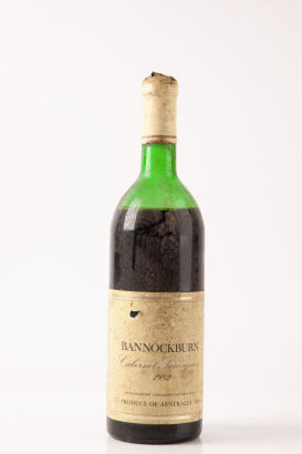 (1) 1982 Bannockburn Cabernet Sauvignon, Victoria