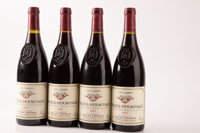 (4) 1995 Delas Freres Les Launes Crozes Hermitage