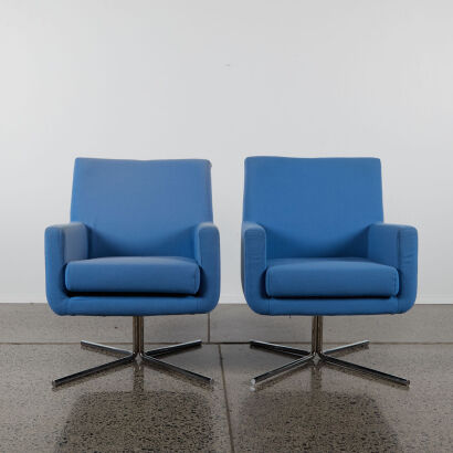 A Pair Of Contemporary Occasional Chairs