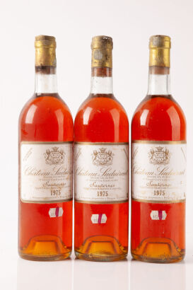 (3) 1975 Chateau Suduiraut, Sauternes