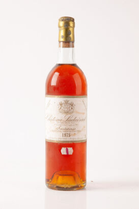 (1) 1975 Chateau Suduiraut, Sauternes