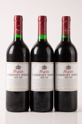 (3) 1996 Penfolds Bin 389 Cabernet Shiraz, South Australia